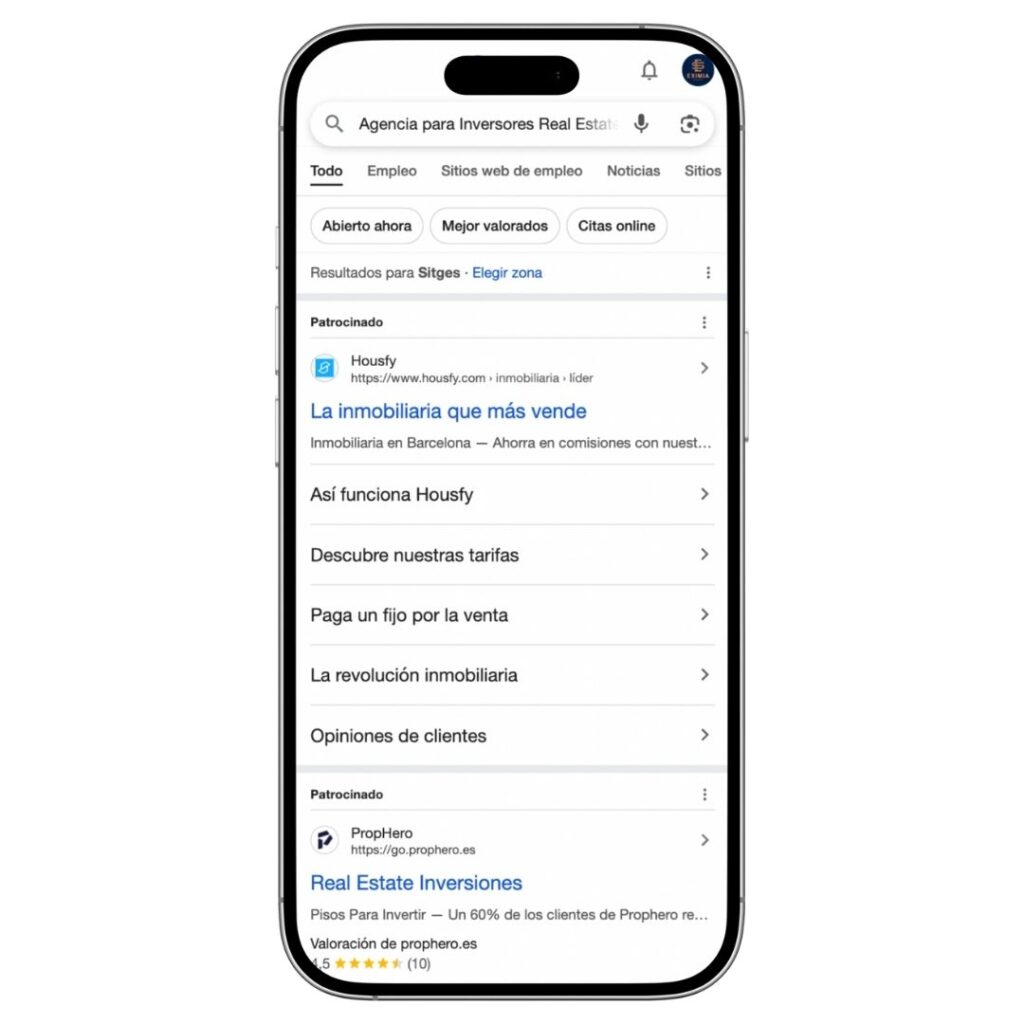 Publicidad en Google para Inversores Inmobiliarios​