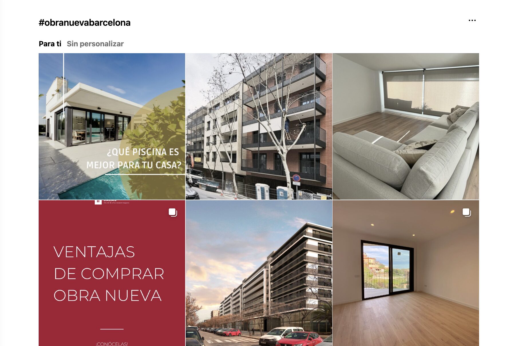 Hashtags y captions que potencian resultados
